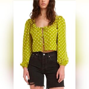 Levi's Embry Tie Blouse